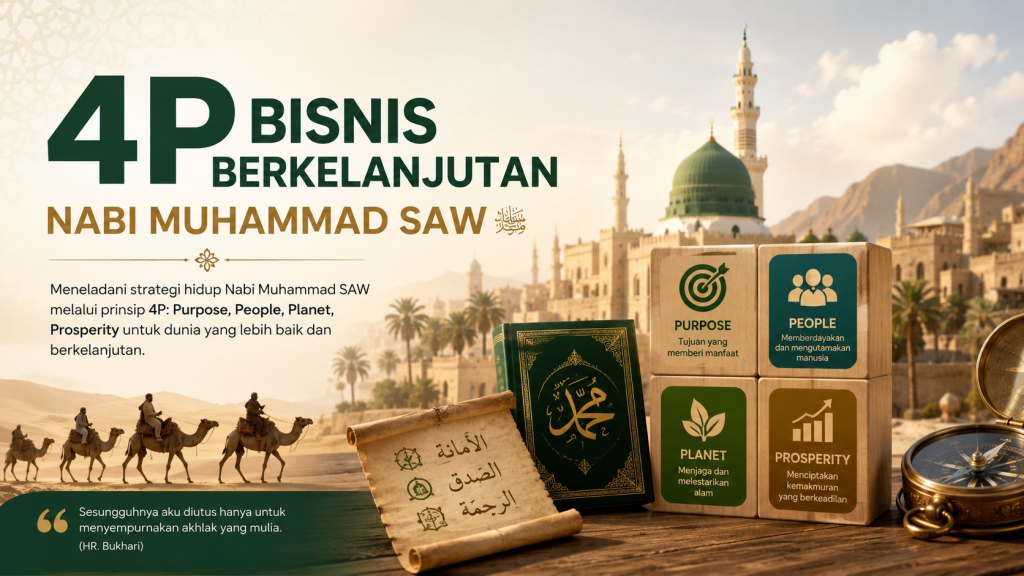 4P Bisnis Berkelanjutan dalam Kehidupan Nabi Muhammad SAW
